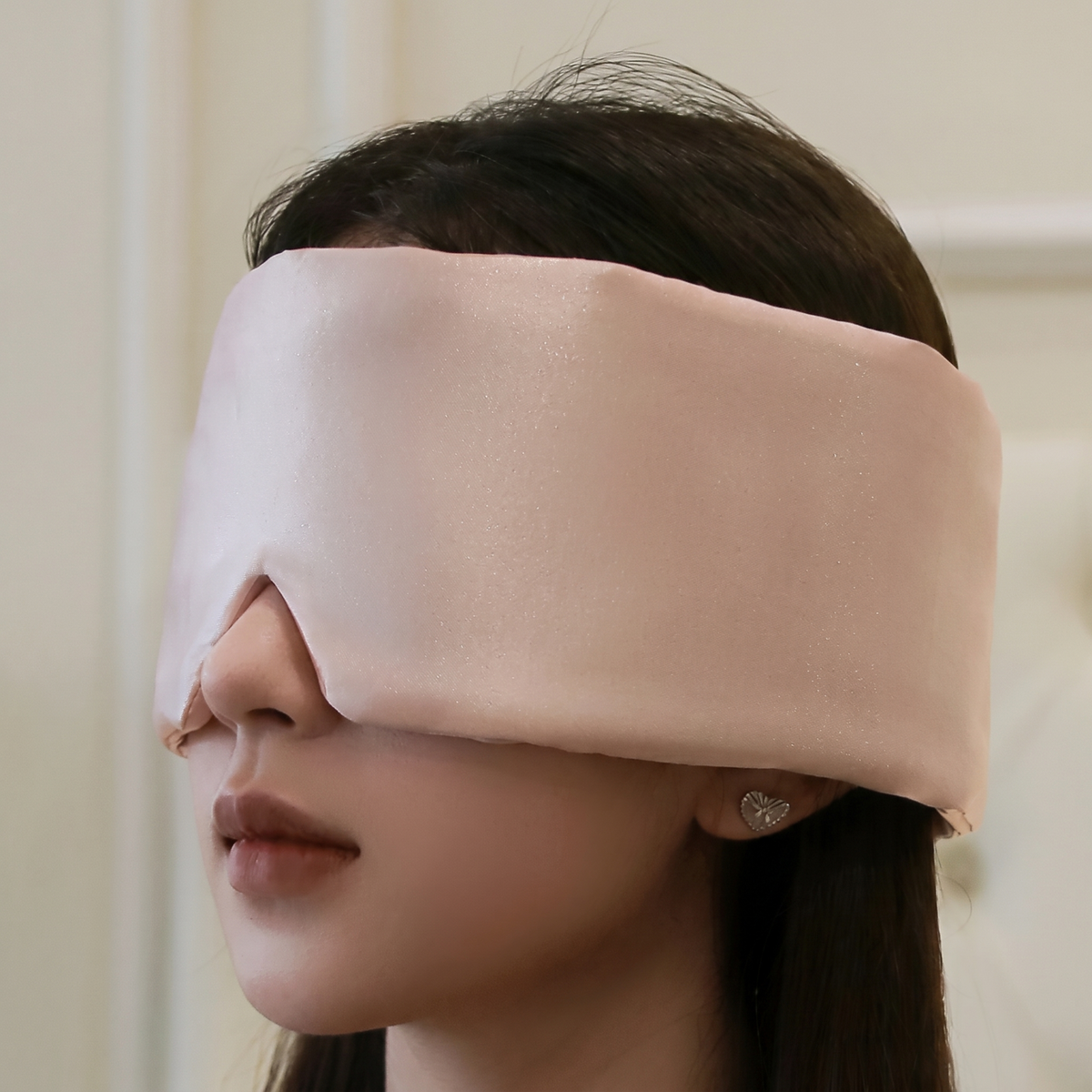 Masque de nuit en soie